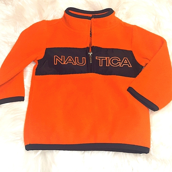 Like New☆NAUTICA☆Infant 6-9mo. Fleece Pullover Hoodie☆ - Picture 15 of 15